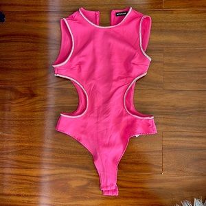 Pretty little thing party bodysuit top